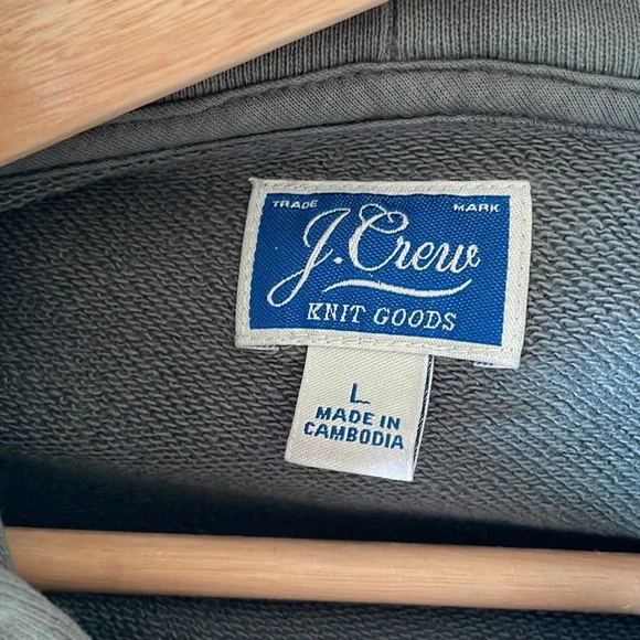 J. Crew Crewneck Hoodie - Picture 3 of 3